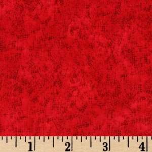  44 Wide Red Hot Red Hats Blender Red Fabric By The Yard 