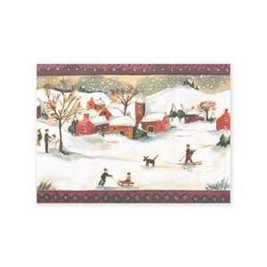  Masterpiece Holyville Holiday   Watercolor Winter Scene 