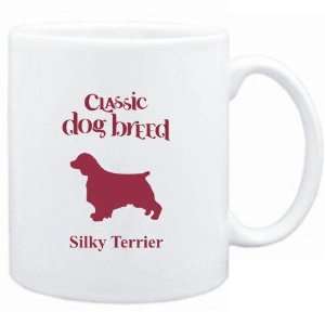   Mug White  Classic Dog Breed Silky Terrier  Dogs