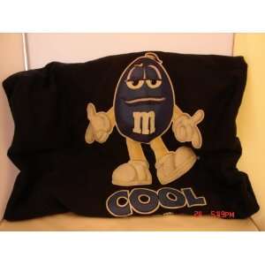  M&Ms Blue Throw New 