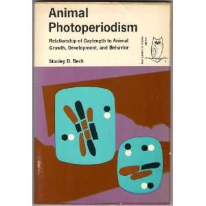  Animal photoperiodism; relationship of daylength to animal 
