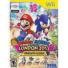 MARIO & SONIC AT THE LONDON 2012 OLYMPIC GAMES,NINTENDO Wii,USA,SEALED 