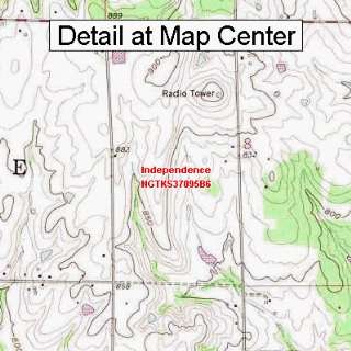   Map   Independence, Kansas (Folded/Waterproof)