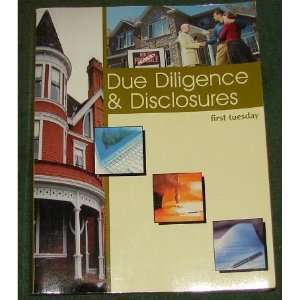  Due Diligence and Disclosures (First Tuesday) Books