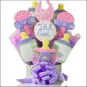   Girl Bouquet 9 cookies in a bouq   Unique Gift Idea Toys & Games