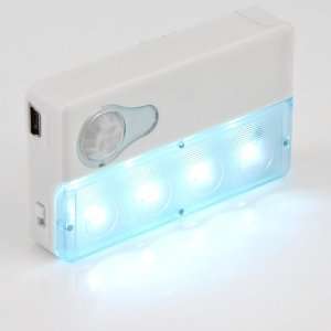 Auto Sensor LED Light, 3 Work Modes and USB / Battery Operated, White 