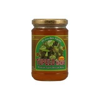 Savannah Bee Company Raw Tupelo Honey   Tall Fluted Jar  