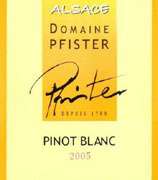 Domaine Pfister Pinot Blanc Alsace 2005 