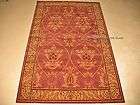 8x10 William Morris Arts & Crafts Mission Style Coral Wool Area Rug