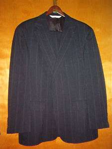 Christian Brooks Pinstripe Suit      44 R  