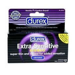  Durex extra sensative ribbed 12 pack Health & Personal 