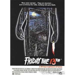 FRIDAY THE 13TH   Movie Postcard 
