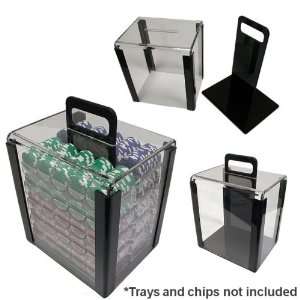  1000 Chip Capacity Clear Carrier