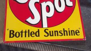 Hi Folks, Here we have a really neat vintage embossed tin Sun Spot 