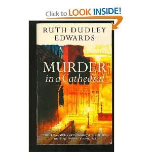  MURDER IN A CATHEDRAL Ruth Dudley Edwards Books