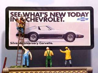 1978 Corvette Silver Anniversary Billboard O Train 1/43  