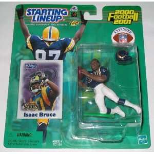    2000 Issac Bruce Extended Series NFL Starting Lineup Toys & Games