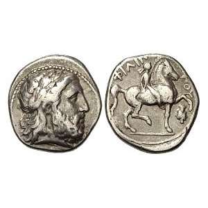  Macedonian Kingdom, Philip II, 359   336 B.C.; Silver 