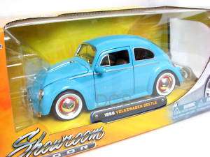 Jada Toys 1959 Volkswagen Beetle BLUE 1/24 DiecastCar  