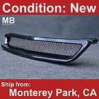 Front Grille Grill Honda Civic 99 00 Black Mesh JDM Style Racing VIP 