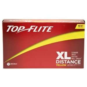  Top Flite XL Distance Yellow Golf Ball