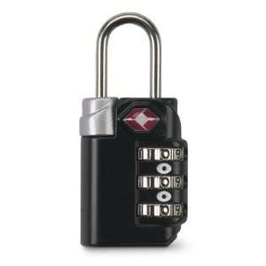  TSA Approved Combination Lock (Black) (5H x 3W x 1D 