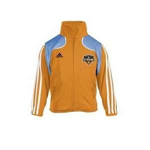  adidas Houston Dynamo Child Full Zip Jacket   Orange Youth 