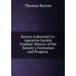 Royton Industrial Co operative Society Limited History of the Society 