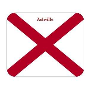  US State Flag   Ashville, Alabama (AL) Mouse Pad 