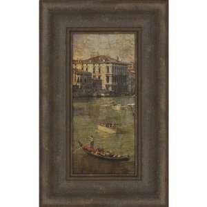  Venice Grand Canal I Brushstroke Wall Art   25 x 15 