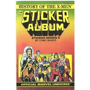 History of the X Men Sticker Album (Sticker Series II 