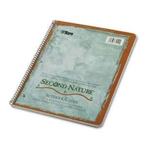 Second Nature Subject Wirebound Notebook, College Rule, Ltr, WE, 50 