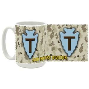  U.S. Army 36th Infantry Division Coffee Mug Kitchen 