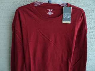 NEW MENS SADDLEBRED L/S HEAVY WEIGHT TEE SHIRT 3XLT  