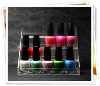 Keep your nail polishes organized with this stylish stand rack