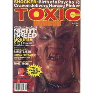  Toxic Horror Magazine Issue # 3 April 1990 Starlog Books