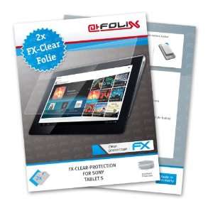  2 x atFoliX FX Clear Invisible screen protector for Sony Tablet 