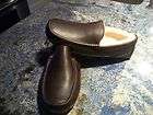 NWT MENS UGG ASCOT LEATHER SLIPPERS CHINA TEA/BROWN SIZE 13
