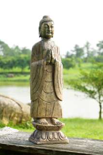 This resin Buddha garden statue makes a beautiful addition to garden 