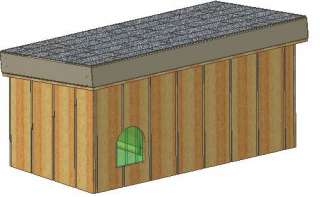   INSULATED doghouse plans arrives on one easy to read CD in PDF format