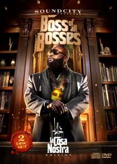 Rick Ross Rap Videos DVD + CD Combo Boss Of all Bosses  