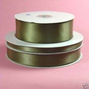 single faced satin ribbon 100yds/roll, OLD WILLOW  