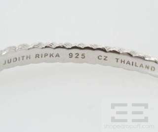  Sterling Silver, 14K Clad & Simulate Diamond Cuff Bracelet Set  