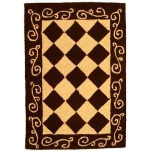  Safavieh Rugs Chelsea Collection HK711B 3 Brown/Ivory 29 