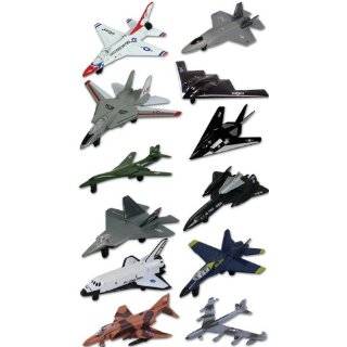  World War II Replica Fighter Air Planes  Set of six Toys 