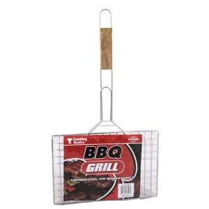 Steel Bbq Grill with Wooden Handle, 12 Case Pack 36 