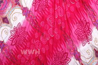   free size length 36 91 cm material rayon color ฺpink condition 100