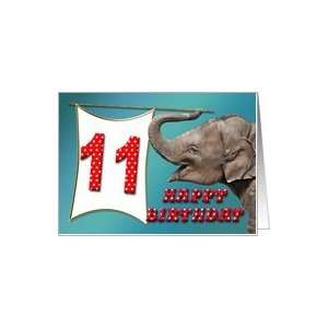  Baby Elephant card for an 11 year old Card Toys & Games