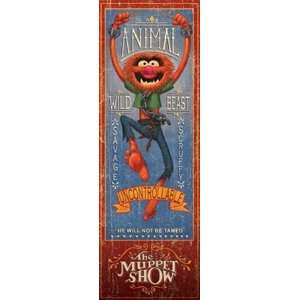 Muppet Show Animal Jim Henson Classic TV Poster 12 x 36 