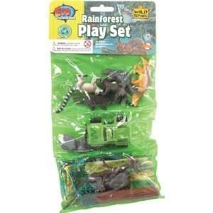   Creatures Playset Dozen Plastic Mini Animal Toy Figures Toys & Games